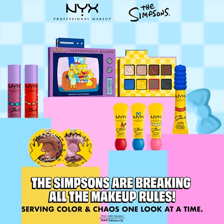 NYX Professional Makeup The Simpsons Mega Glue gél na obočie