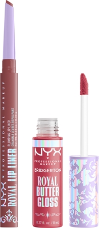NYX Professional Makeup Bridgerton Royal Treasures kit para lábios
