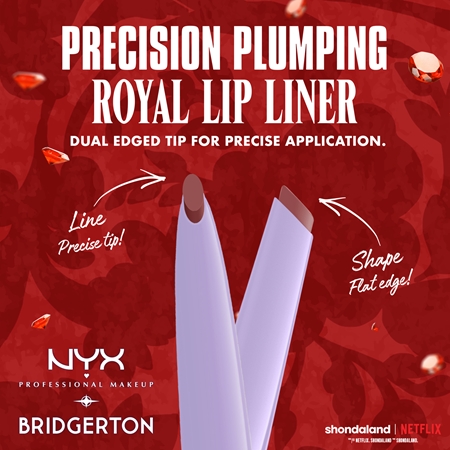 NYX Professional Makeup Bridgerton Royal Treasures kit para lábios