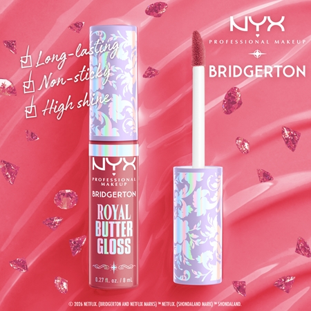 NYX Professional Makeup Bridgerton Royal Treasures kit para lábios