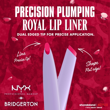 NYX Professional Makeup Bridgerton Royal Treasures Lip Set