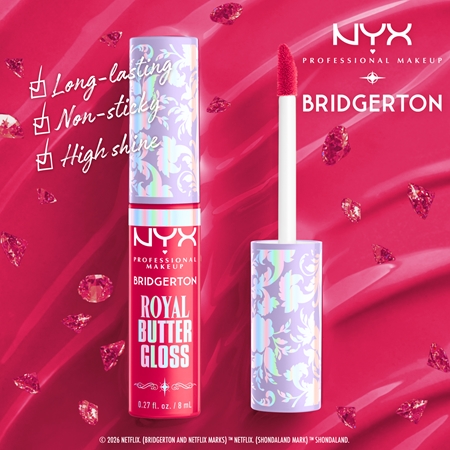 NYX Professional Makeup Bridgerton Royal Treasures Lip Set