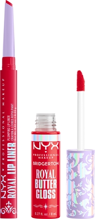 NYX Professional Makeup Bridgerton Royal Treasures Lip Set