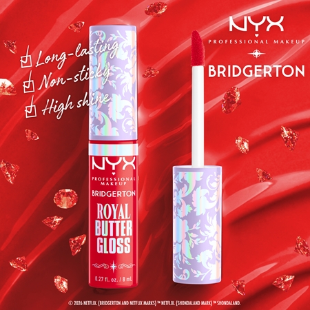 NYX Professional Makeup Bridgerton Royal Treasures Lip Set