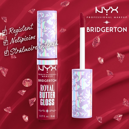 NYX Professional Makeup Bridgerton Royal Treasures set îngrijire buze