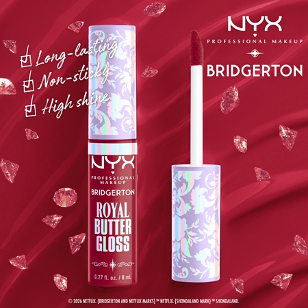 NYX Professional Makeup Bridgerton Royal Treasures Lip Set