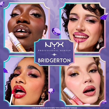 NYX Professional Makeup Bridgerton Royal Treasures set îngrijire buze