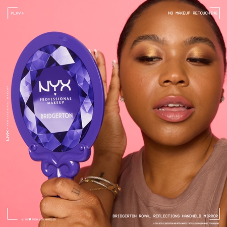 NYX Professional Makeup Bridgerton Royal Reflections Cosmetic Mirror