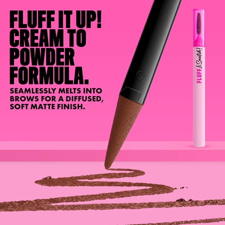 NYX Professional Makeup Fluff & Snatch Eyebrow Pencil with powder effect