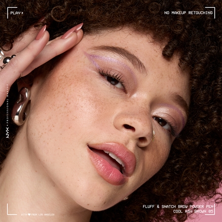 NYX Professional Makeup Fluff & Snatch Eyebrow Pencil with powder effect