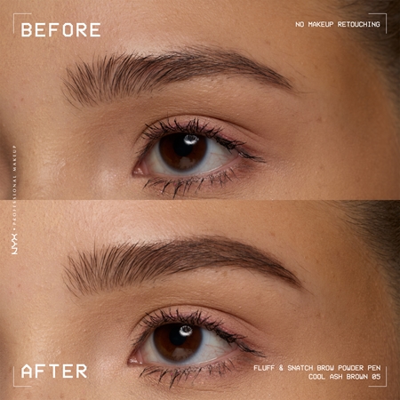 NYX Professional Makeup Fluff & Snatch Eyebrow Pencil with powder effect