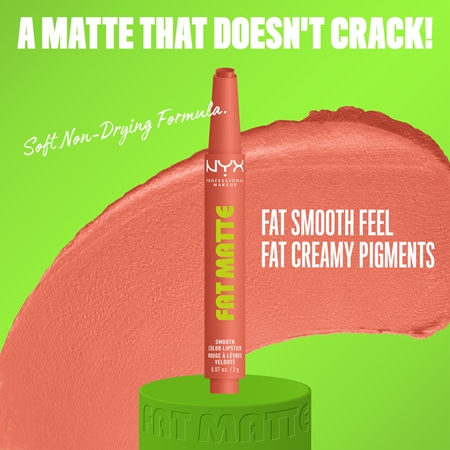 NYX Professional Makeup Fat Matte baume à lèvres à effet matifiant