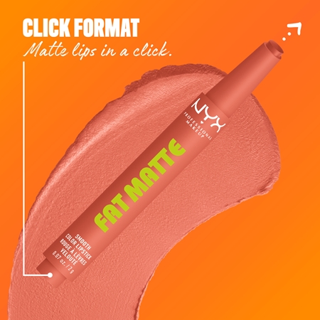 NYX Professional Makeup Fat Matte baume à lèvres à effet matifiant