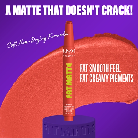 NYX Professional Makeup Fat Matte baume à lèvres à effet matifiant