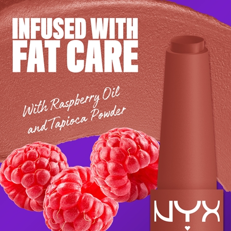 NYX Professional Makeup Fat Matte baume à lèvres à effet matifiant