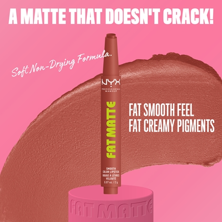 NYX Professional Makeup Fat Matte baume à lèvres à effet matifiant