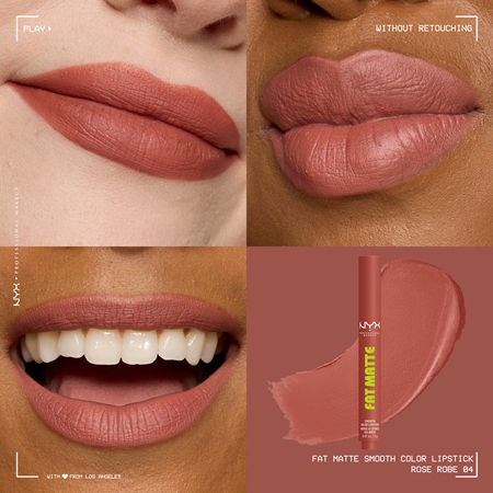 NYX Professional Makeup Fat Matte baume à lèvres à effet matifiant