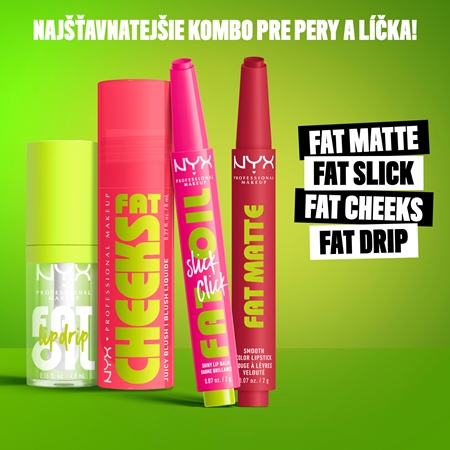NYX Professional Makeup Fat Matte balzam na pery so zmatňujúcim efektom