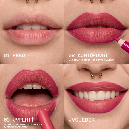 NYX Professional Makeup Fat Matte balzam na pery so zmatňujúcim efektom