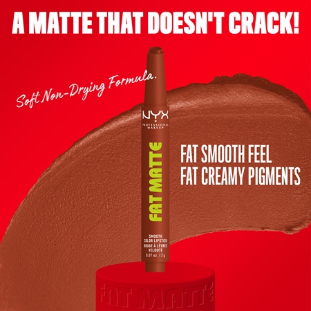 NYX Professional Makeup Fat Matte baume à lèvres à effet matifiant