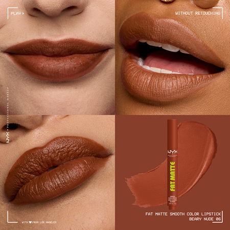 NYX Professional Makeup Fat Matte baume à lèvres à effet matifiant