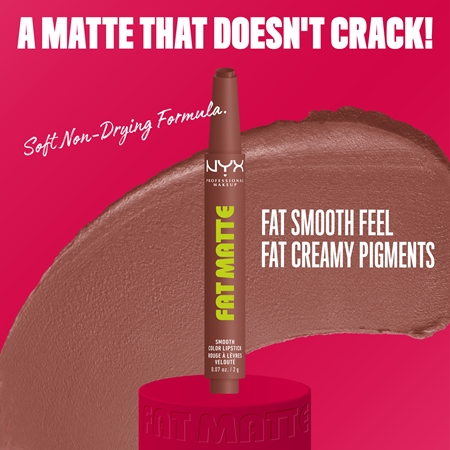 NYX Professional Makeup Fat Matte baume à lèvres à effet matifiant
