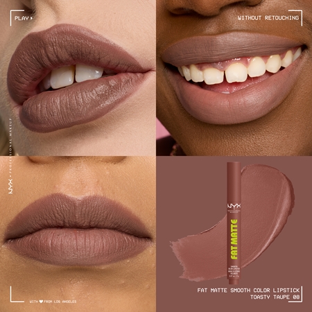 NYX Professional Makeup Fat Matte baume à lèvres à effet matifiant