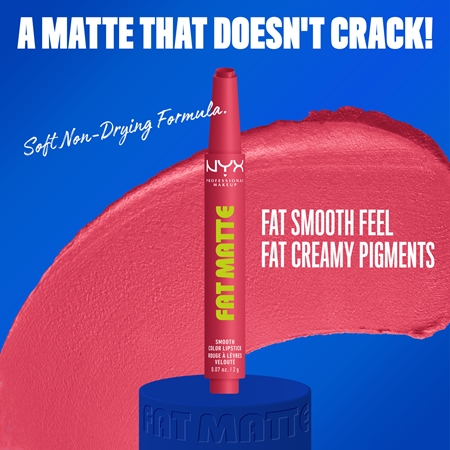 NYX Professional Makeup Fat Matte baume à lèvres à effet matifiant