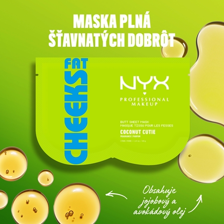 NYX Professional Makeup Fat Oil Body maska na telo