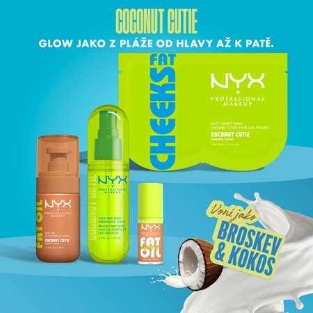 NYX Professional Makeup Fat Oil Body maska na tělo