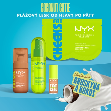 NYX Professional Makeup Fat Oil Body maska na telo