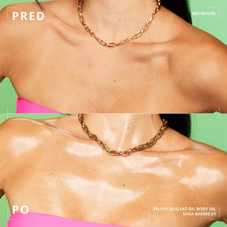 NYX Professional Makeup Fat Oil Body vyživujúci telový olej dodávajúci hydratáciu a lesk