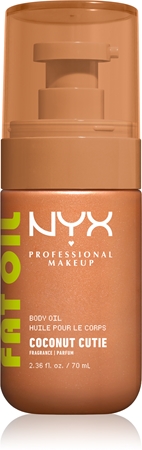 NYX Professional Makeup Fat Oil Body Nourishing Body Oil adds moisture and shine