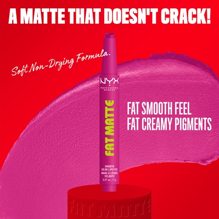 NYX Professional Makeup Fat Matte baume à lèvres à effet matifiant