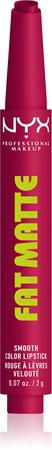 NYX Professional Makeup Fat Matte lip balm with mattifying effect
