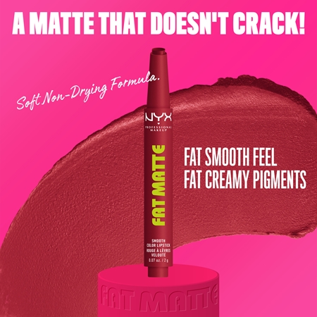 NYX Professional Makeup Fat Matte baume à lèvres à effet matifiant