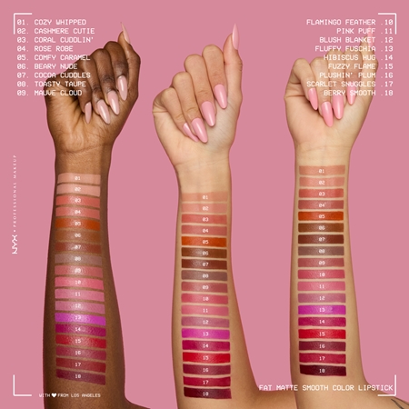 NYX Professional Makeup Fat Matte baume à lèvres à effet matifiant