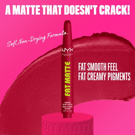 NYX Professional Makeup Fat Matte baume à lèvres à effet matifiant