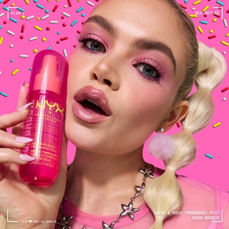 NYX Professional Makeup Fat Oil Body parfémovaná mlha na vlasy a tělo