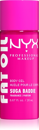 NYX Professional Makeup Fat Oil Body olio corpo nutriente per idratazione e brillantezza