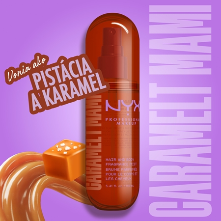 NYX Professional Makeup Fat Oil Body Spray parfumovaná hmla na vlasy a telo