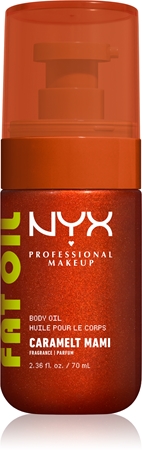NYX Professional Makeup Fat Oil Body Nourishing Body Oil adds moisture and shine