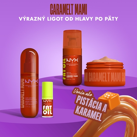 NYX Professional Makeup Fat Oil Body vyživujúci telový olej dodávajúci hydratáciu a lesk