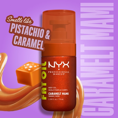 NYX Professional Makeup Fat Oil Body Nourishing Body Oil adds moisture and shine
