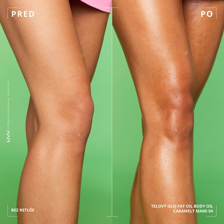 NYX Professional Makeup Fat Oil Body vyživujúci telový olej dodávajúci hydratáciu a lesk
