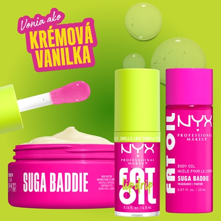 NYX Professional Makeup Fat Oil Body sada na telo