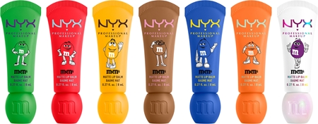 NYX Professional Makeup Smushy Surprize M&M's Lip Balm with matt effect