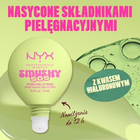 NYX Professional Makeup Smushy SOS nawilżająca maska do ust