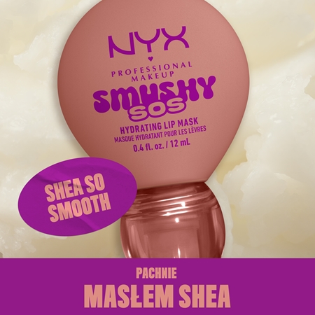 NYX Professional Makeup Smushy SOS nawilżająca maska do ust