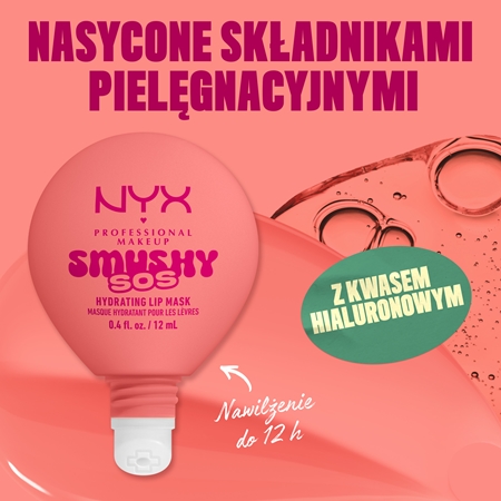 NYX Professional Makeup Smushy SOS nawilżająca maska do ust